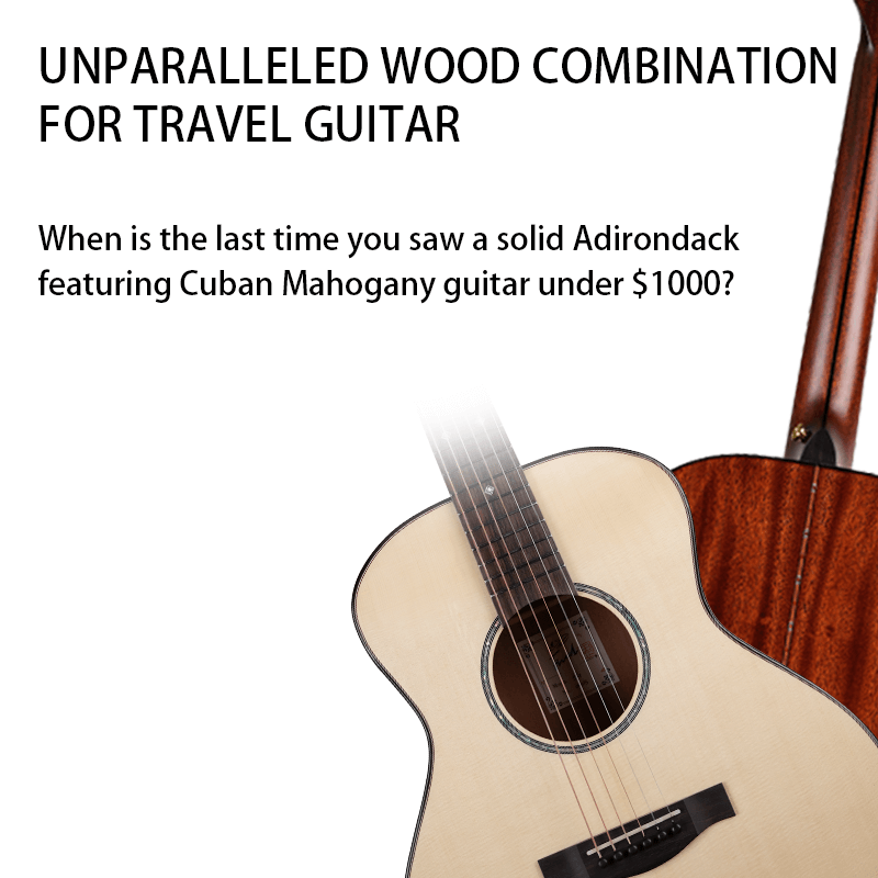 Fivcil-5G-Solid-Adirondack-Cuban-Mahogany-Acoustic-Guitar-Under-1000-Dollar