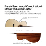 Fivcil-Mic-3-Solid-AAA-Adirondack-Spruce-First-Grade-Cuban-Mahogany