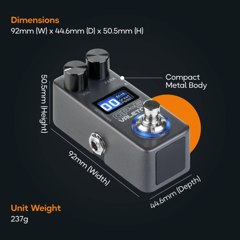 Valeton GP-5 Compact Multi-Effects Processor