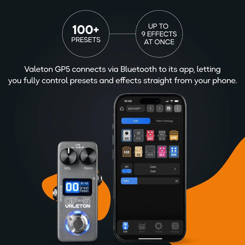 Valeton GP-5 Compact Multi-Effects Processor