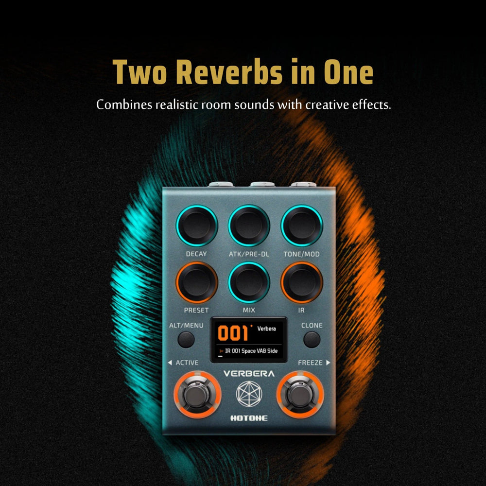 Hotone Verbera NC-200 Reverb Pedal