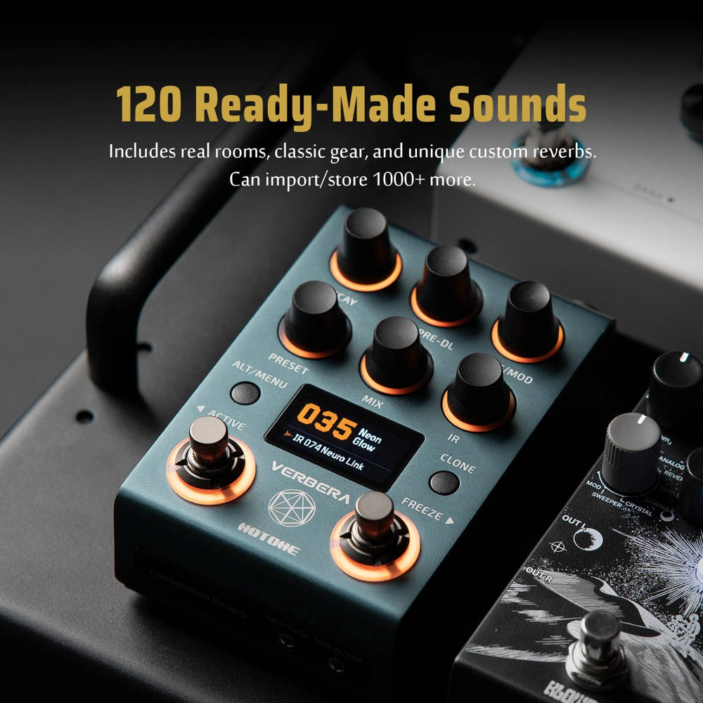 Hotone Verbera NC-200 Reverb Pedal