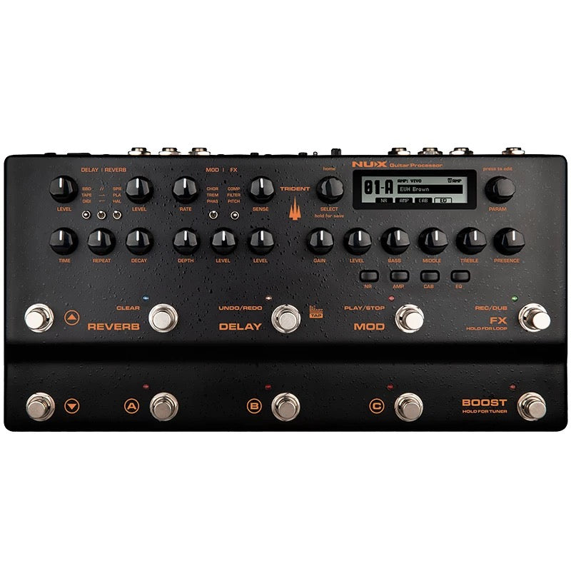 NUX Trident Amp Modeling and Multi-FX Pedal