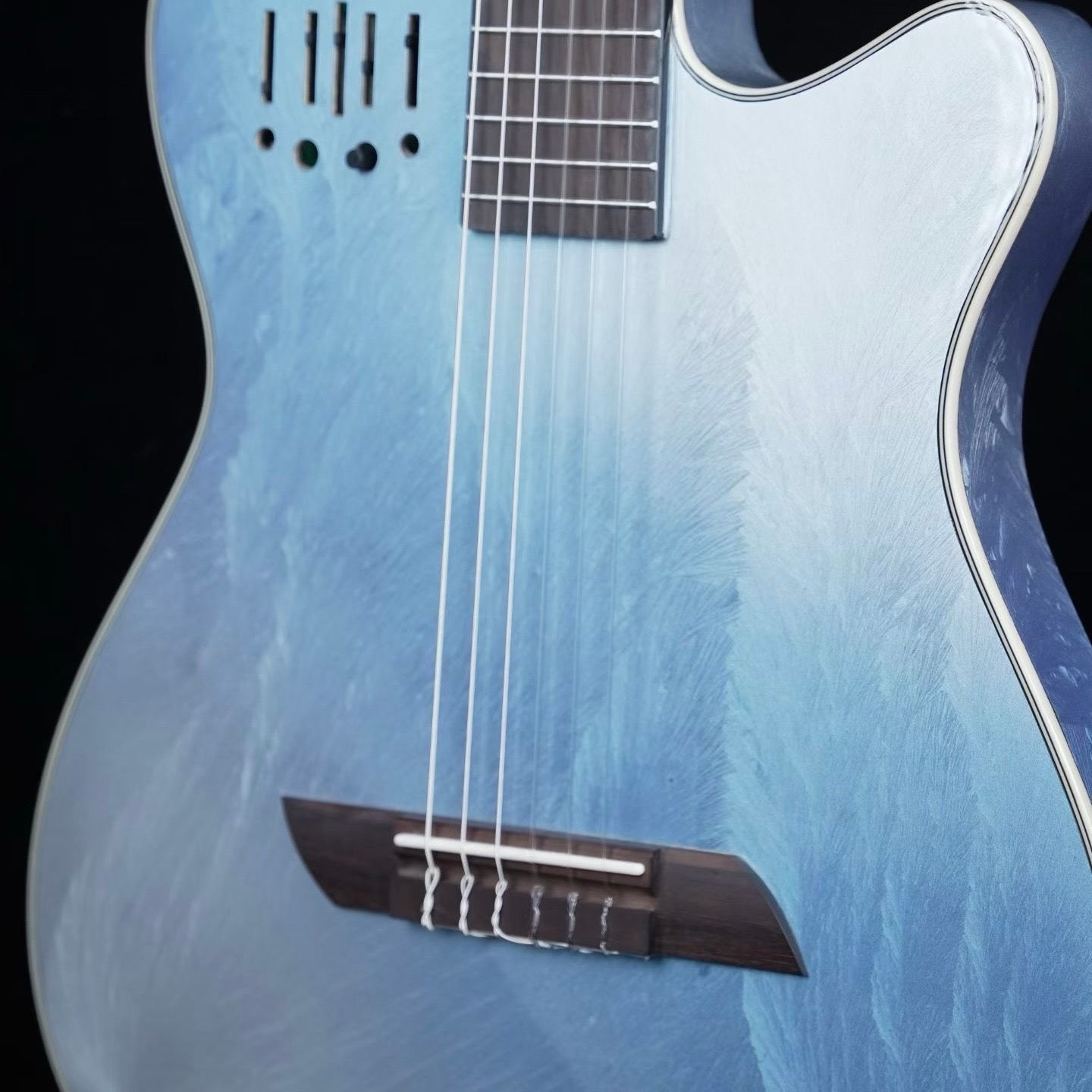 Fivcil Crossover Nylon-String Acoustic-Electric Guitar