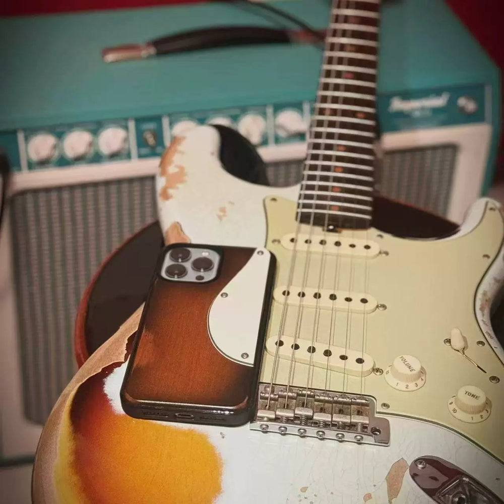 GSRetroLab Vintage Electric Guitar iPhone Case