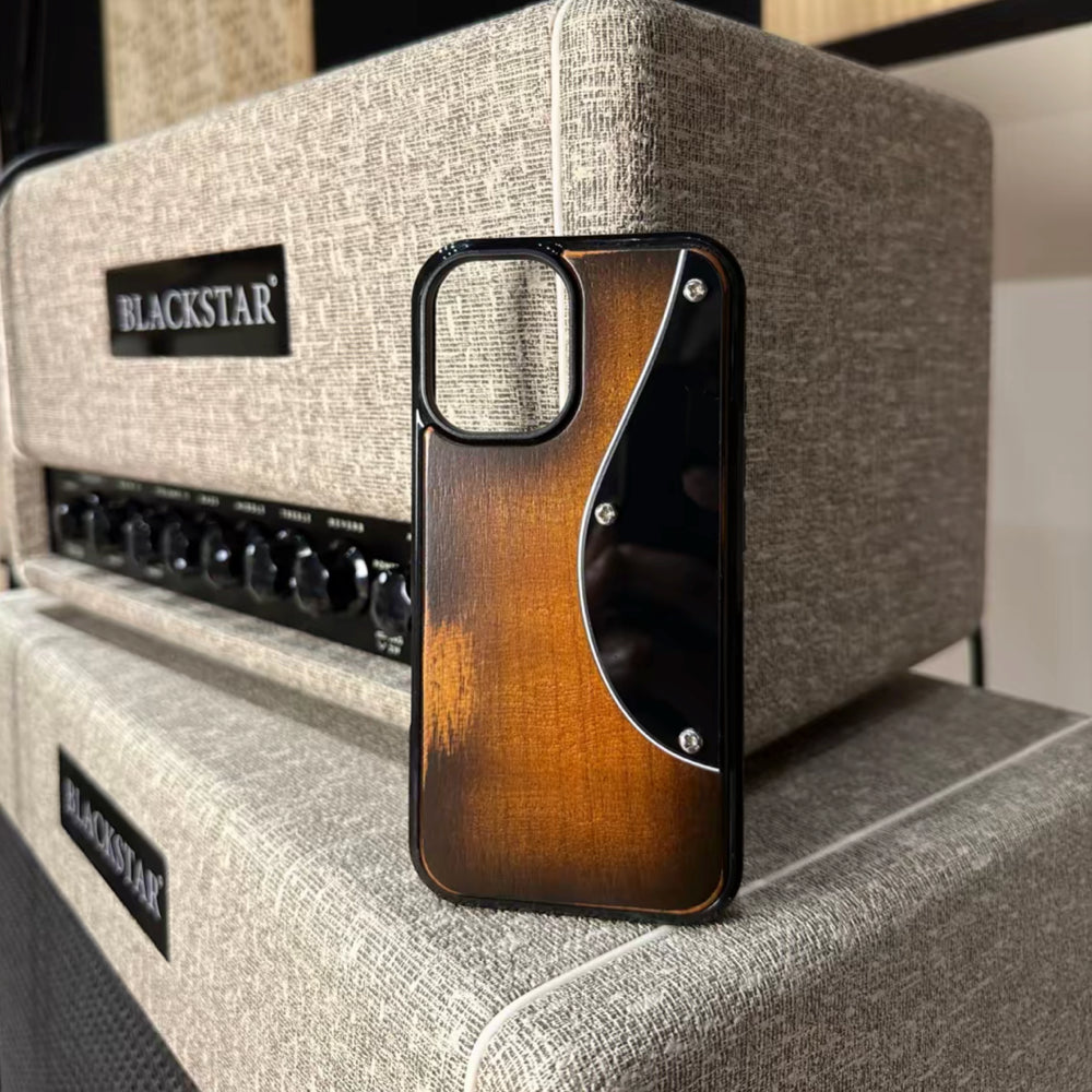 GSRetroLab Vintage Electric Guitar iPhone Case
