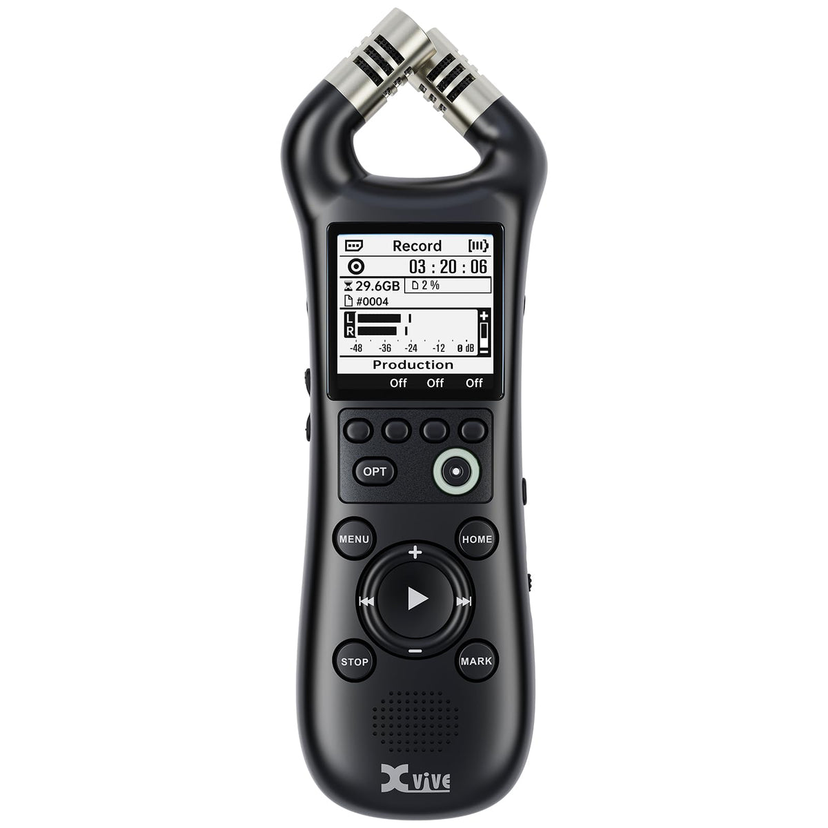 Xvive XV1-R 32-Bit Float Portable Stereo Recorder