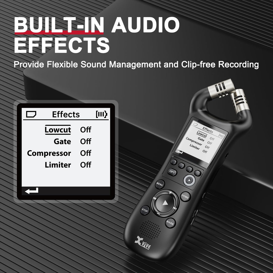 Xvive XV1-R 32-Bit Float Portable Stereo Recorder