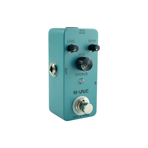 M-VAVE Chorus pedal top view