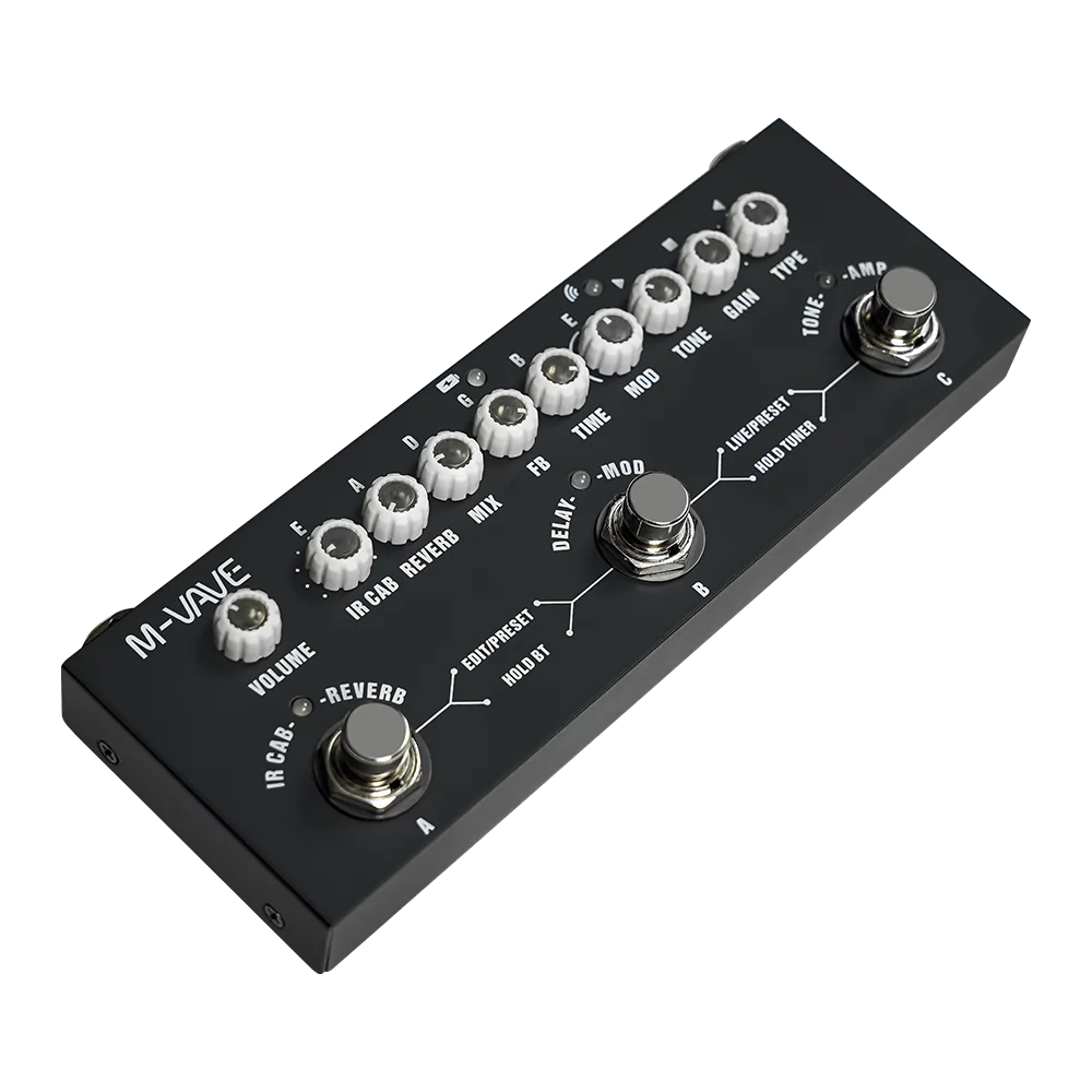 M-VAVE CUBE BABY multi-effects processor lifestyle shot