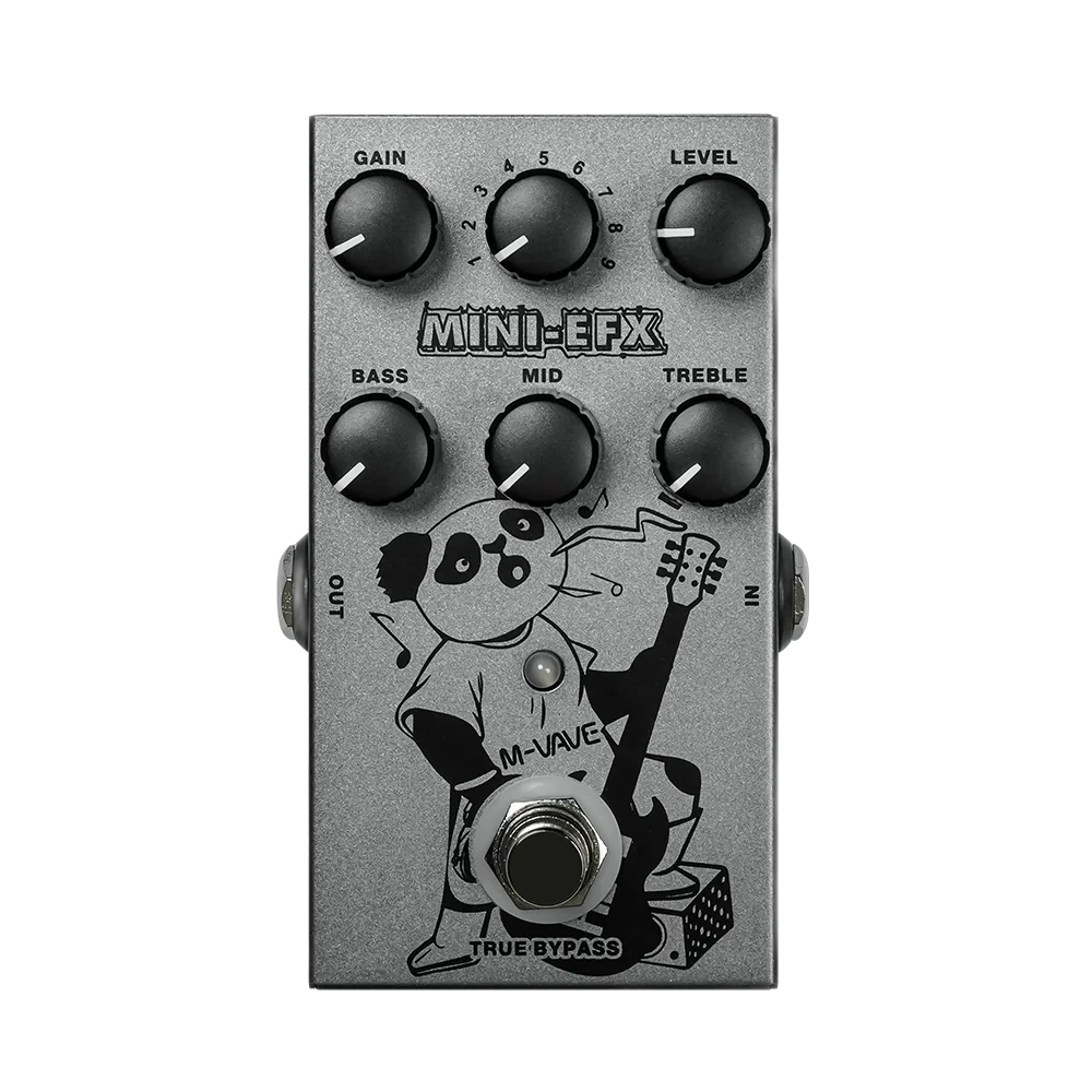 M-VAVE MINI-EFX drive pedal front view