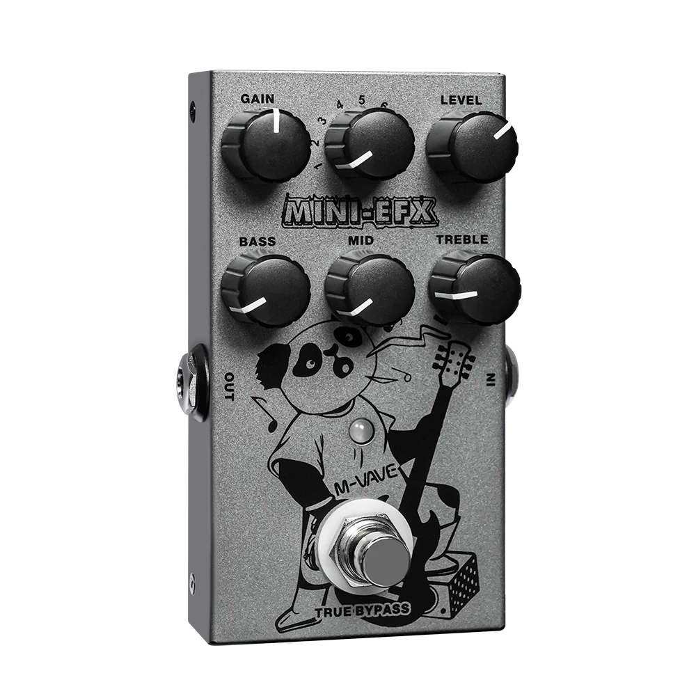 M-VAVE MINI-EFX drive pedal top view