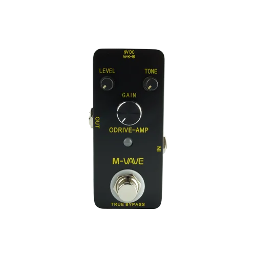 M-VAVE Overdrive-AMP amp-style overdrive pedal front