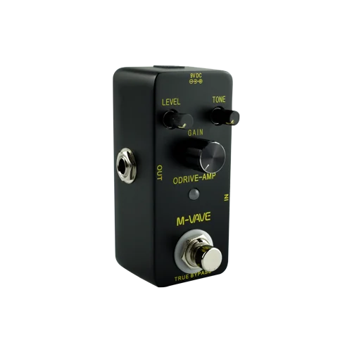 M-VAVE Overdrive-AMP amp-style overdrive pedal top
