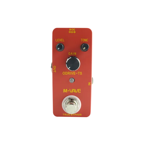 M-VAVE Overdrive-TS tube screamer overdrive pedal front