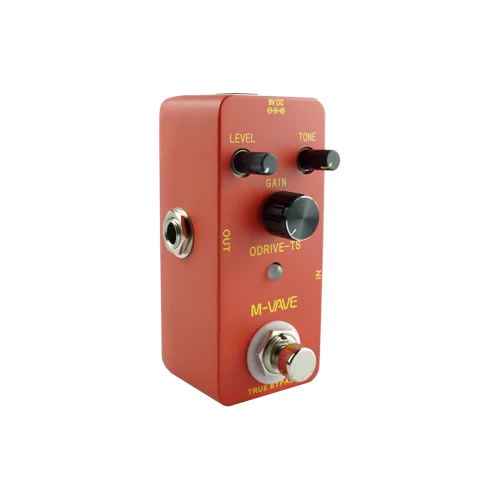 M-VAVE Overdrive-TS tube screamer overdrive pedal top