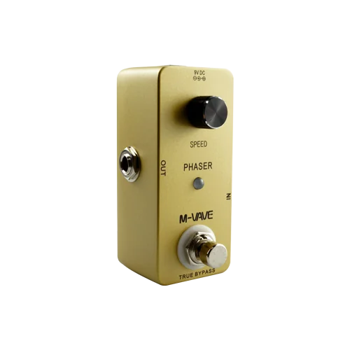 M-VAVE Phaser analog phaser pedal top view