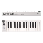 M-VAVE SMK25 Mini Compact Wireless MIDI Keyboard front view