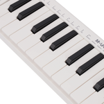 M-VAVE SMK25 Mini Compact Wireless MIDI Keyboard side view