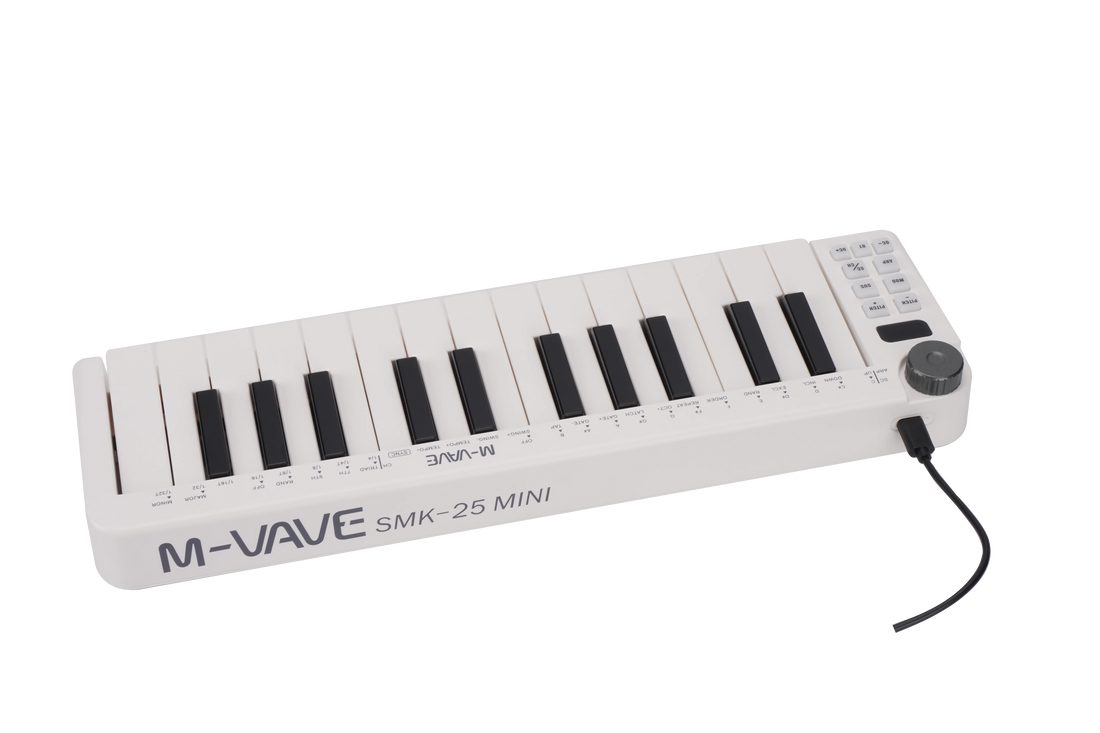 M-VAVE SMK25 Mini Compact Wireless MIDI Keyboard lifestyle